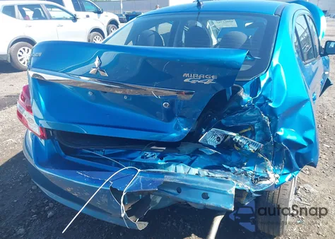 2019 Mitsubishi Mirage G4 Es z USA, uszkodzony, nr VIN ML32F3FJ2KHF00812